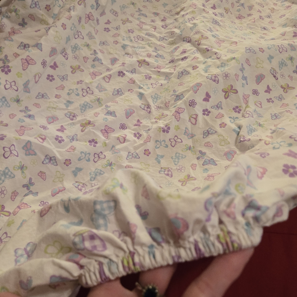 Colorful Butterfly Patterned Full Size Sheets - Picture 5 of 5